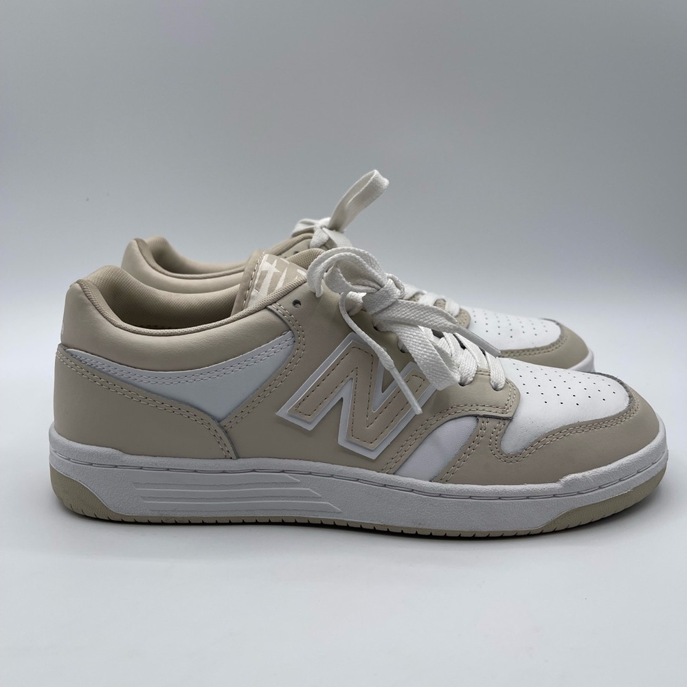New men's 7.5 New Balance x J Crew 480 sneakers in Timberwolf BB480LBB